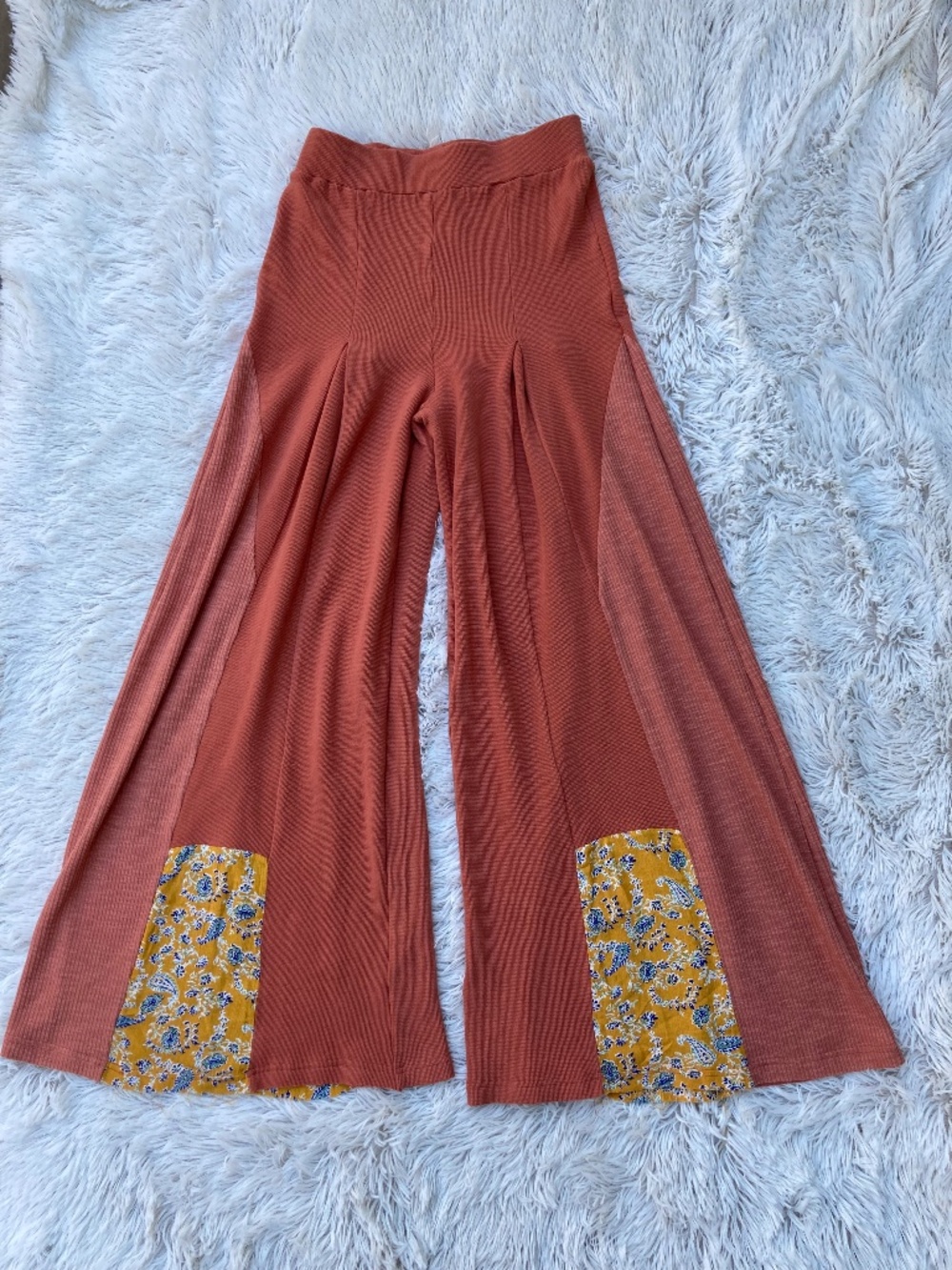 POL Flare Leg Patch Panel Pants Women’s Size Small
